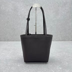 The Row 2025 Park Tote Stitch Bag Dark Brown 22cm Leather
