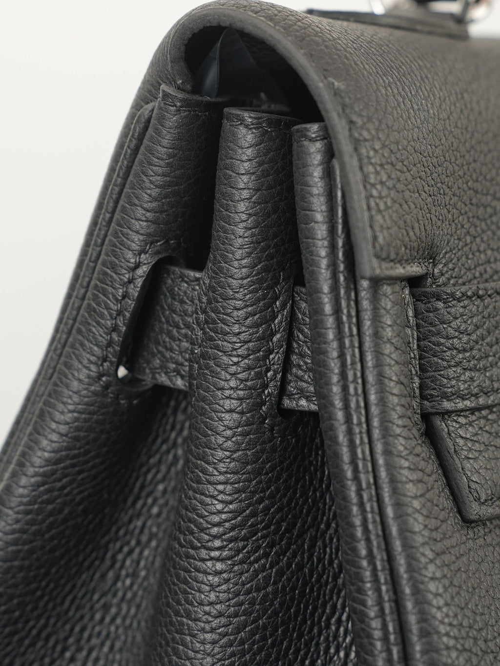 HM Kelly Max Bag 42cm Black Togo Leather 284505