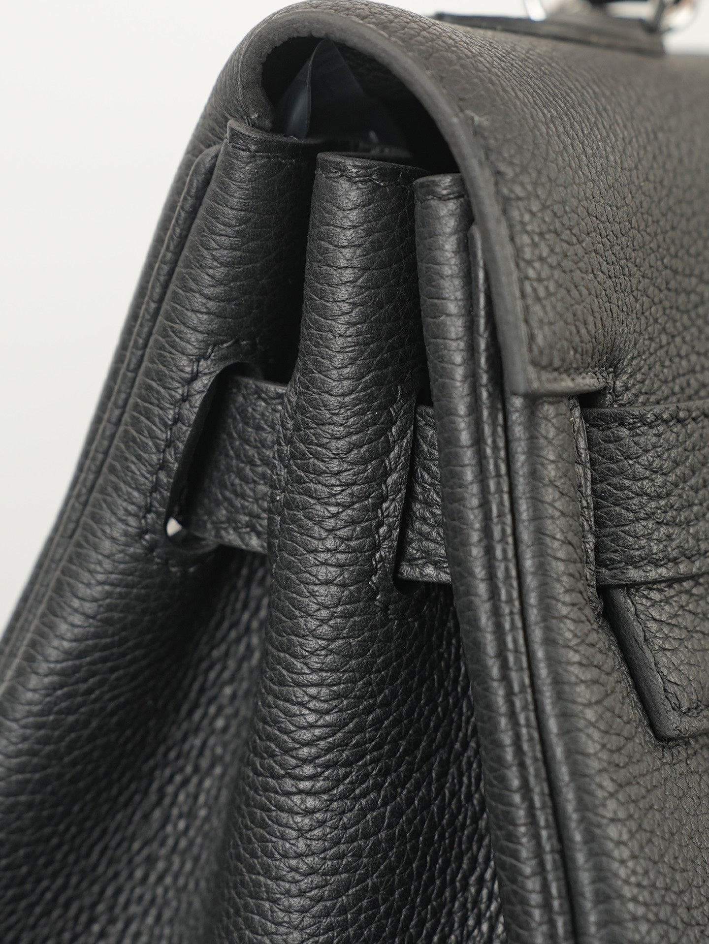 HM Kelly Max Bag 42cm Black Togo Leather 284505