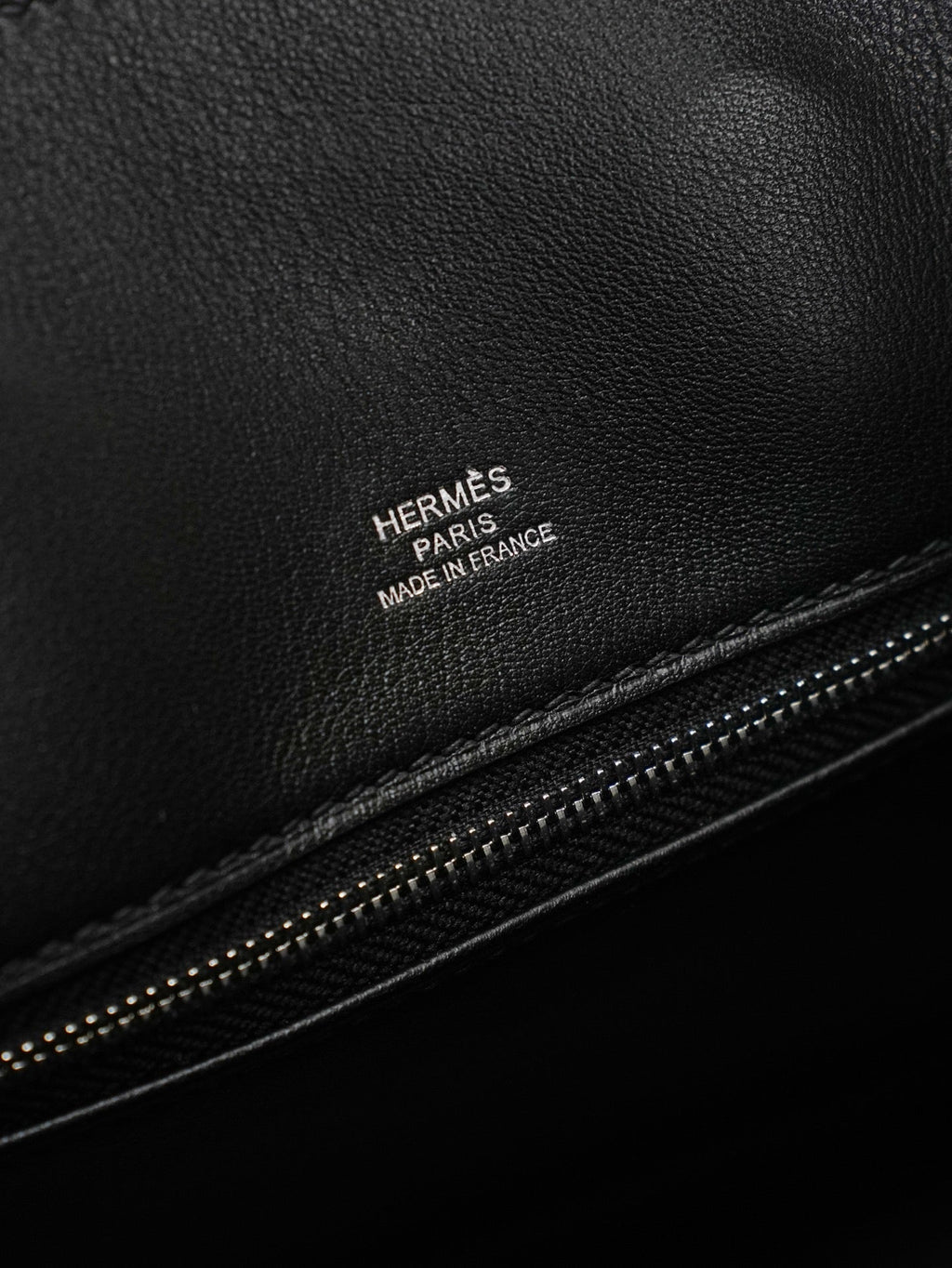 HM Birkin Shadow 25cm Black Leather 284509