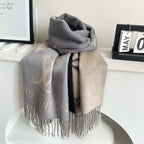 REYKJAVIK GRADIENT SCARF 220 CM CASHMERE 399737