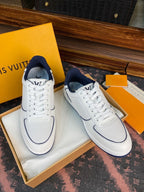 LV RIVOLI FAT SNEAKER WHITE BLUE