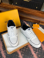 LV RIVOLI FAT SNEAKER WHITE BLACK