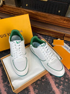 LV RIVOLI FAT SNEAKER WHITE GREEN