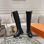 HM Horse 45mm Boot Black Cowhide 478202