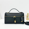 LP Extra Pouch L23 Black Calfskin 282120