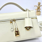 LP Extra Pouch L23 Milkshake White Smooth Calfskin 282123