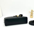 LP Extra Pouch L23 Black Smooth Calfskin 282128