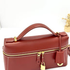 LP Extra Pouch L23 Burgundy Smooth Calfskin 282131