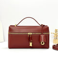 LP Extra Pouch L23 Burgundy Smooth Calfskin 282131
