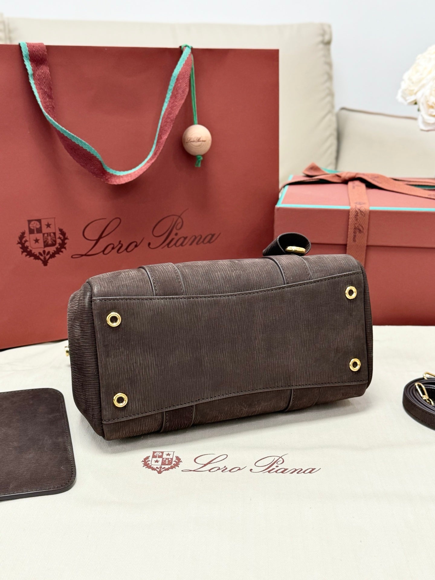 LP Loom L25 Coffee Ripple Suede 282200