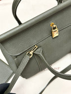 LP Loom L25 Ribbon Green Calfskin 282202