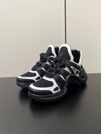 LV Archlight Sneaker 50mm Black Mix White Fabric