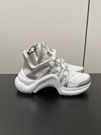 LV Archlight Sneaker 50mm White Mix Silver Monogram Cowhide