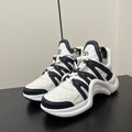 LV Archlight Sneaker 50mm White Mix Black Monogram Cowhide