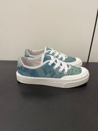 LP CLASSIC BISCUIT SNEAKER SAPPHIRE CALFSKIN