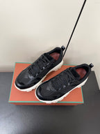 LP Cairn Walk Sneaker Black Calfskin and Fabric 210926
