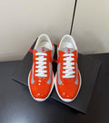 Prada America's Cup Sneaker Red Patent Leather Mesh 618921