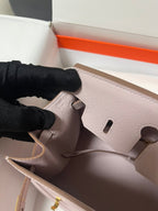HM BIRKIN SELLIER LIGHT PINK EPSOM LEATHER GOLD HARDWARE