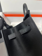 HM BIRKIN SELLIER BLACK EPSOM LEATHER GOLD HARDWARE