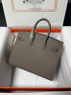 HM BIRKIN SELLIER ETAIN EPSOM LEATHER GOLD HARDWARE