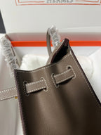 HM BIRKIN SELLIER VERT DE GRIS EPSOM LEATHER GOLD HARDWARE