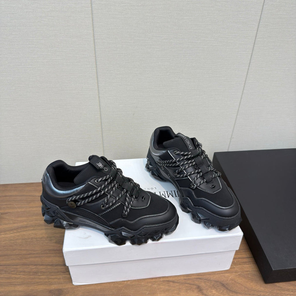 Jimmy Diamond X II/F Sneaker Black Fabric Leather 517668