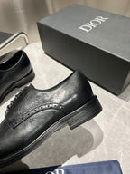 CD Derby Men’s Loafer Black Glossy Cowhide 112674