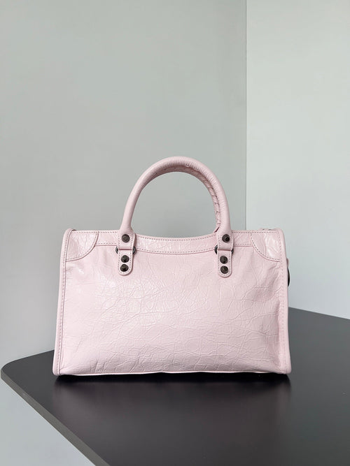 Balenciaga Le City Classics Bag Light Pink Leather