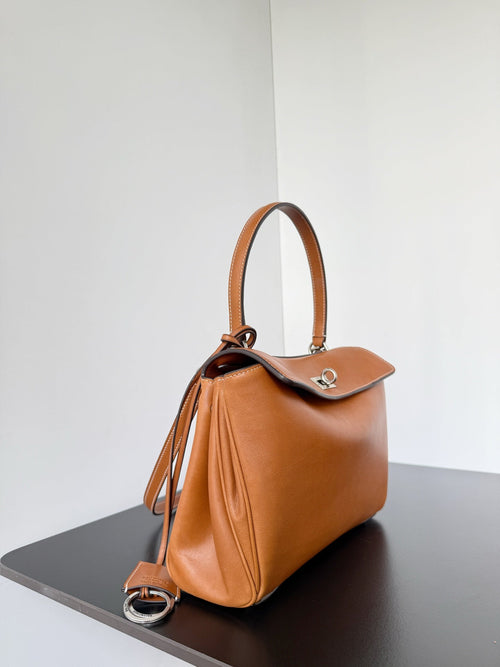 Balenciaga  Rodeo 35 bag brown lambskin