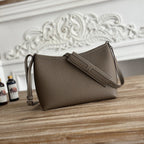 HM Berlingot Shoulder Bag Coffee Epsom Leather 270322