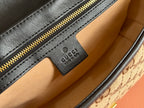 Gucci Marmont Bag 26 Beige mix Brown Canvas 240072