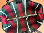 Gucci Ophidia 31cm Bag Ebony Black Canvas 248556