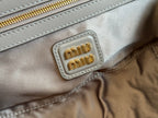 Miu Arcadie 27 Grey Leather 231050