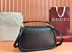 GG Blondie Large Handbag 32cm Black Calfskin