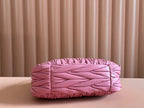 WANDER MATELASSÉ HANDBAG 23 IN CONTESSA PINK LAMBSKIN