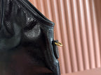 IVY 40 TOTE IN BLACK PATENT CALFSKIN