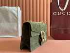 Gucci Dionysus Bag Green Suede Leather 244472