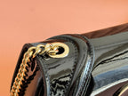 Gucci Blondie Bag Black Patent Leather