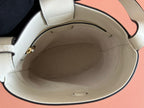 Gucci 73 Mini Bucket Bag White Smooth Leather 244429