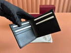 Gucci Wallet Black Embossed Leather 248405