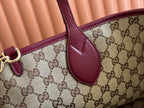 Gucci Totissima 30cm Tote Bag Rosso Ancora Red Calfskin 248125