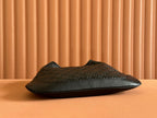 Gucci Body Double Lock Handbag Black Embossed Leather 248137