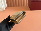 Gucci Marmont Wallet Beige mix Brown Canvas Leather 250959