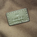 GG 2025 Bag 20cm Green Red Suede Leather 273267