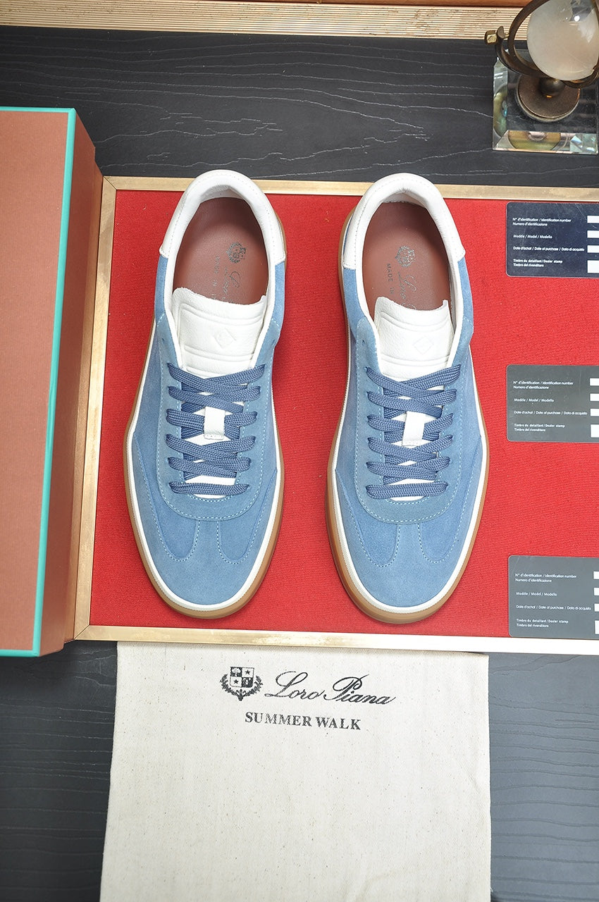 LP TENNIS WALK SNEAKERS TUFTS BLUE CASHMERE