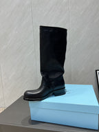 Prada 25 Boot 30mm Black Cowhide 501663