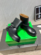 BV James Ankle Boot Black Calfskin 540194