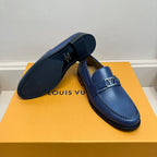 LV MAJOR LOAFER IN SAPPHIRE BLUE PLAIN CALFSKIN