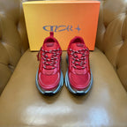 CD B44 Blade Sneaker Red Silver Mesh 747736